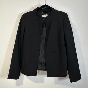 Talbots - Black Wool Twill Jacket - size 10